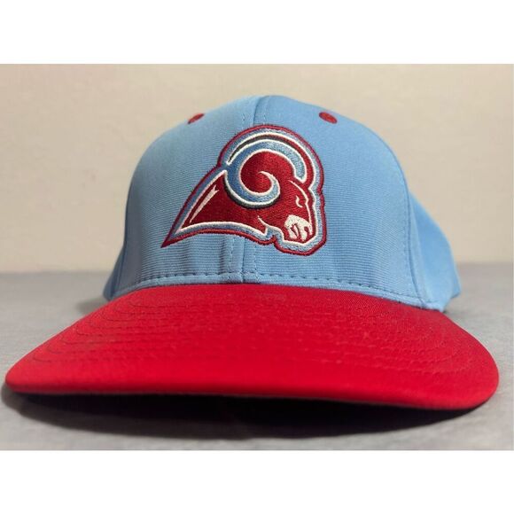 Alternate Color St. Louis Rams Hat Logo Red and Blue Richardson Fitted Large/XL - Picture 2 of 8